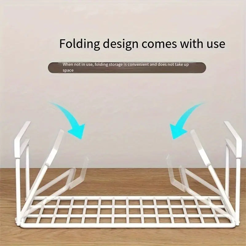 Under-Shelf Hanging Shoe Organizer