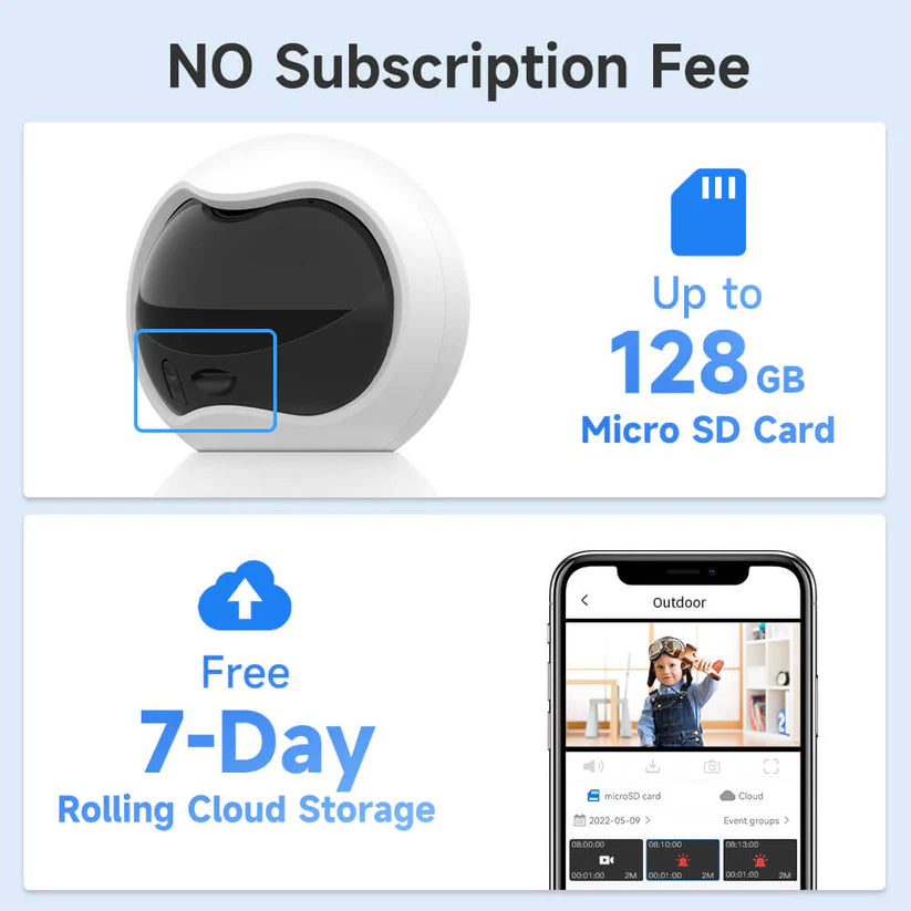 XIAOVV Q2 Indoor WiFi Camera