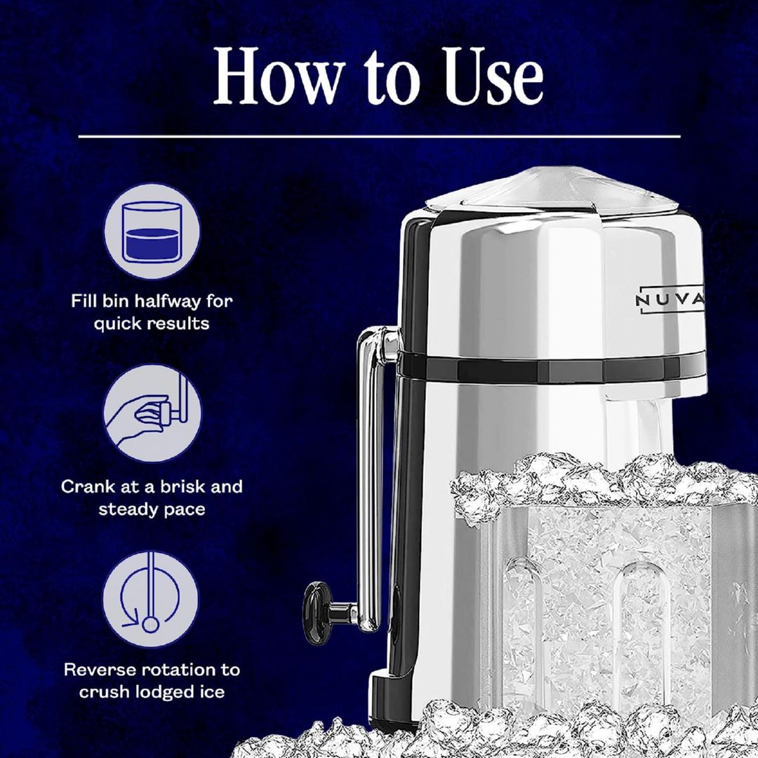 Nuvantee Manual Ice Crusher