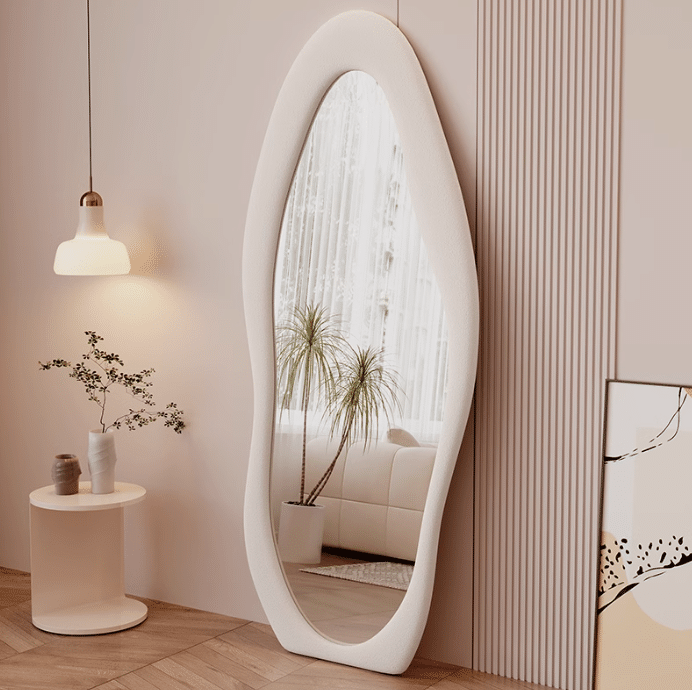 Asymmetrical Full-Length Mirror