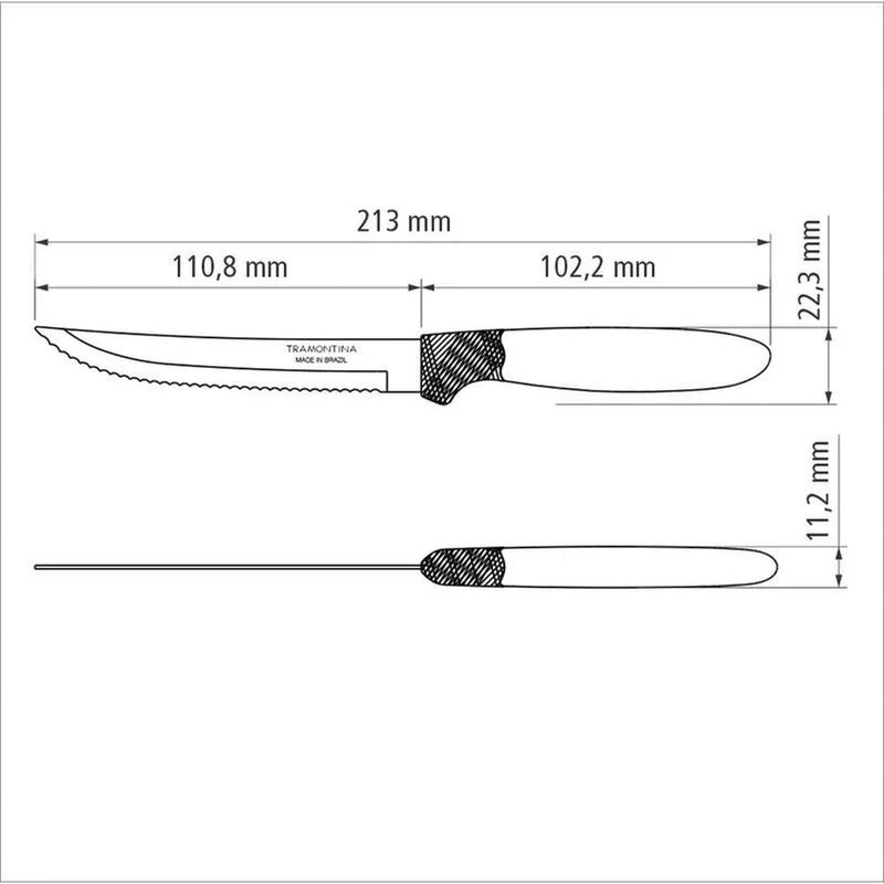 Tramontina Ipanema 12-Piece Knife Set