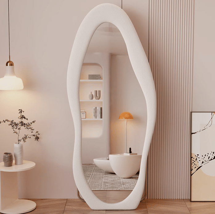 Asymmetrical Full-Length Mirror
