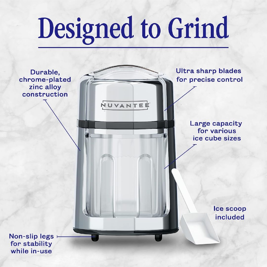 Nuvantee Manual Ice Crusher