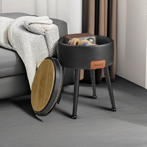 VASAGLE Vanity Chair Stool
