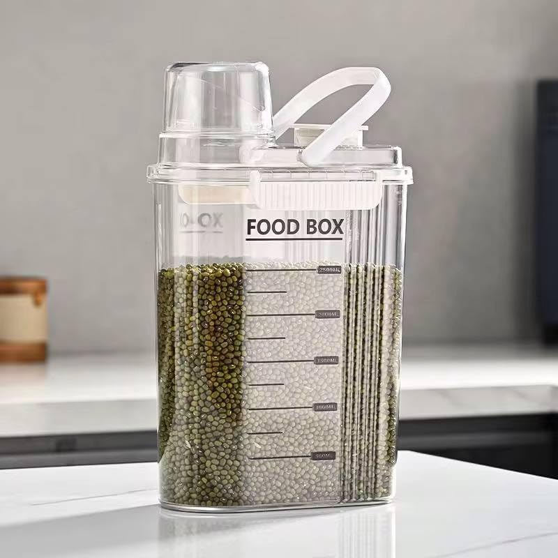Food Storage Containers with Measuring Cup