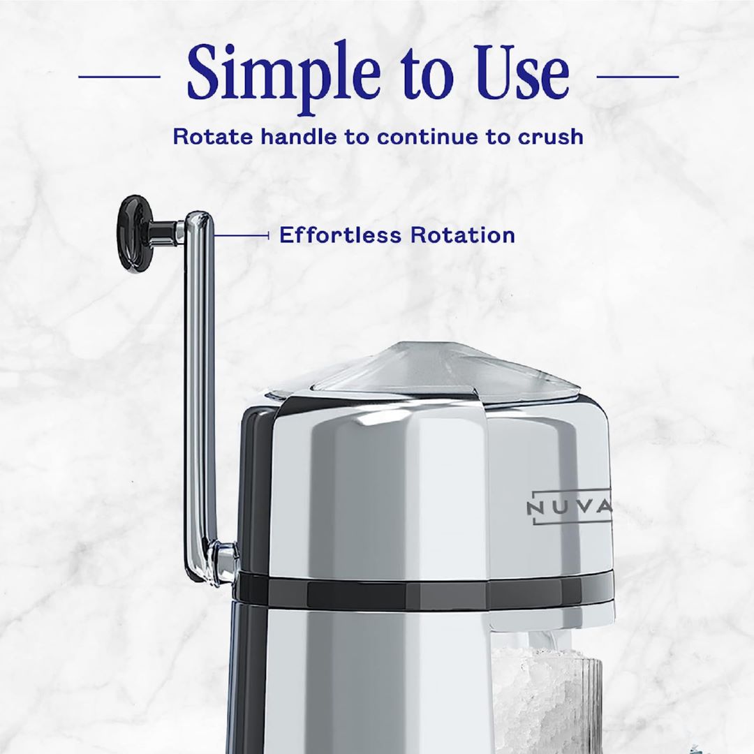 Nuvantee Manual Ice Crusher