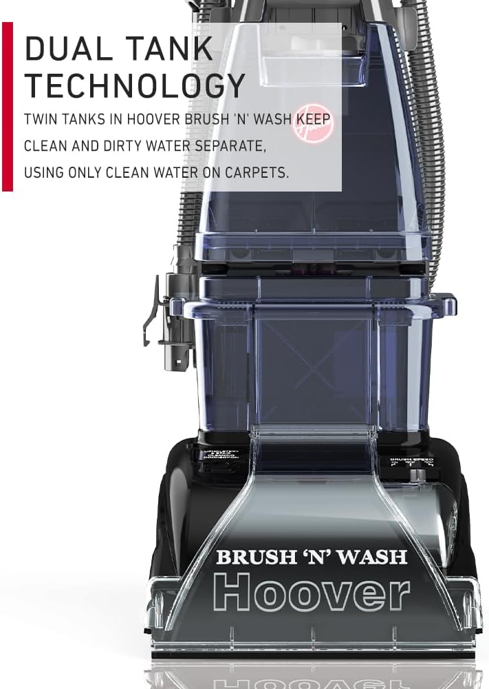 Hoover Brush Wash Carpet and Hardfloor Washer