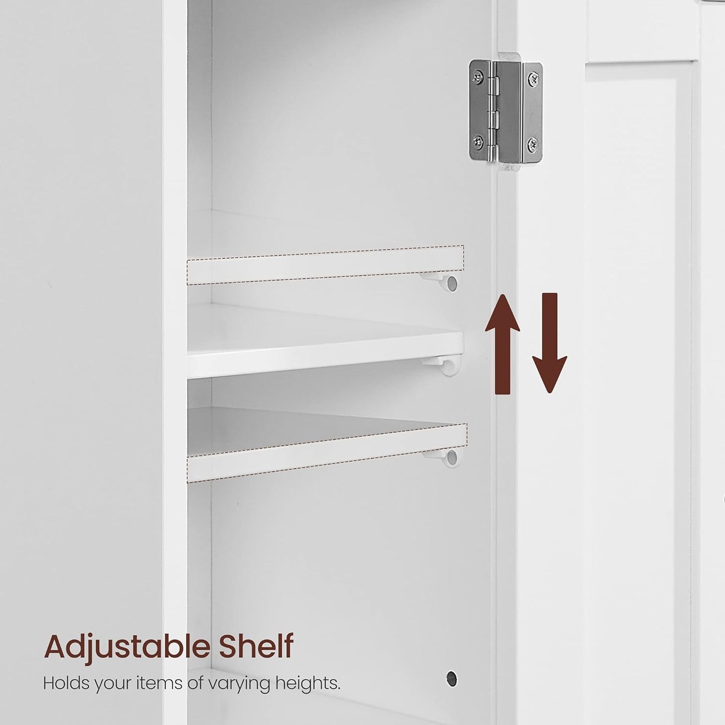 VASAGLE Corner Floor Cabinet
