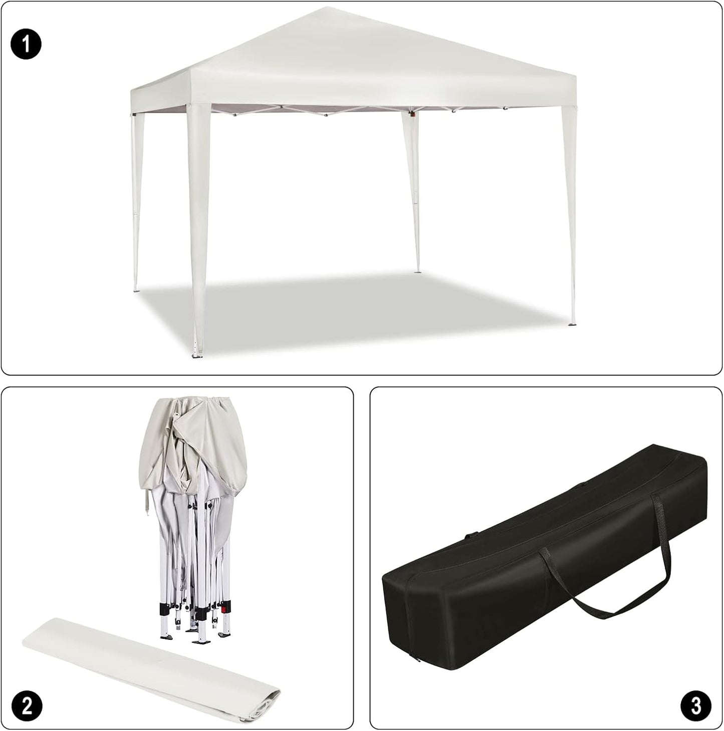 WOLTU Pop-up Camping Pagoda Tent
