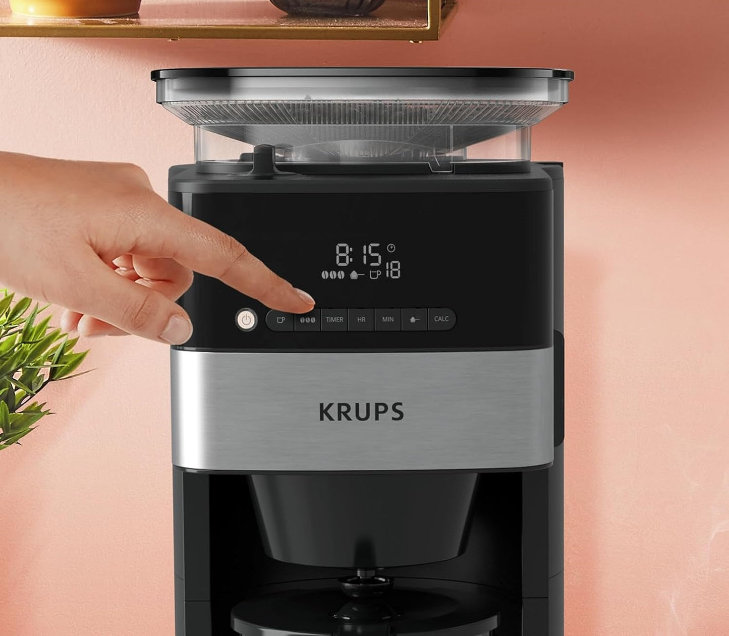 Krups Coffee Machine with Grinder