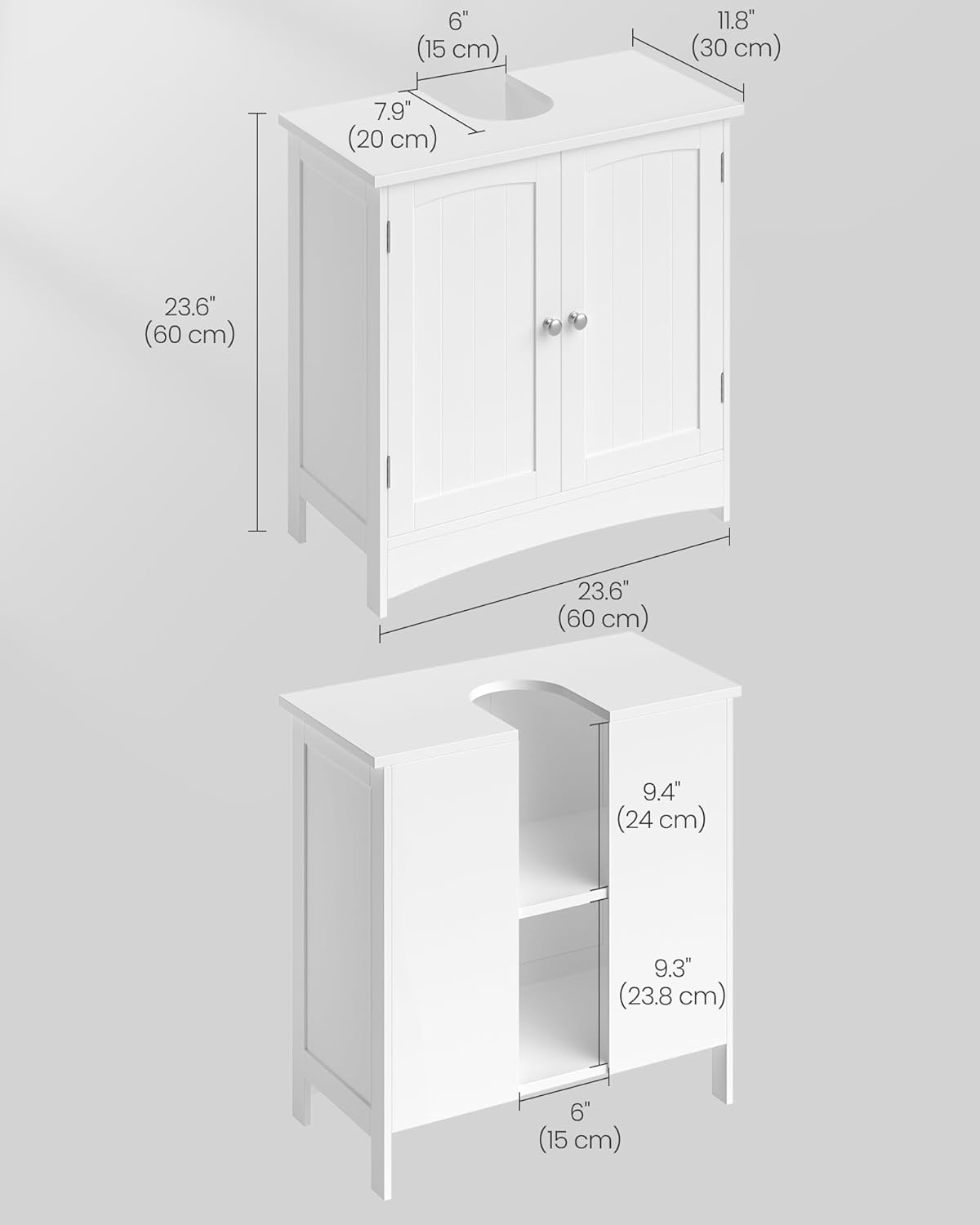 VASAGLE Under Sink Storage Cabinet