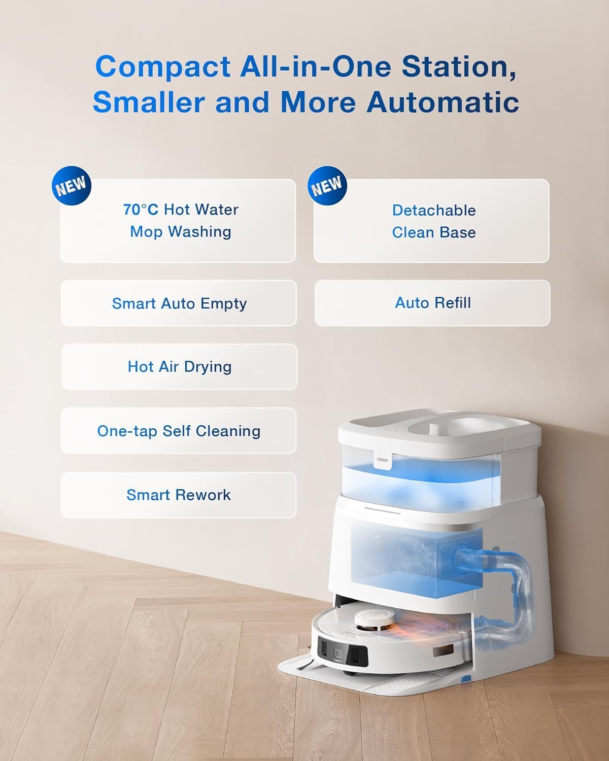 ECOVACS DEEBOT T30 PRO Omni Robot Vacuum Cleaner