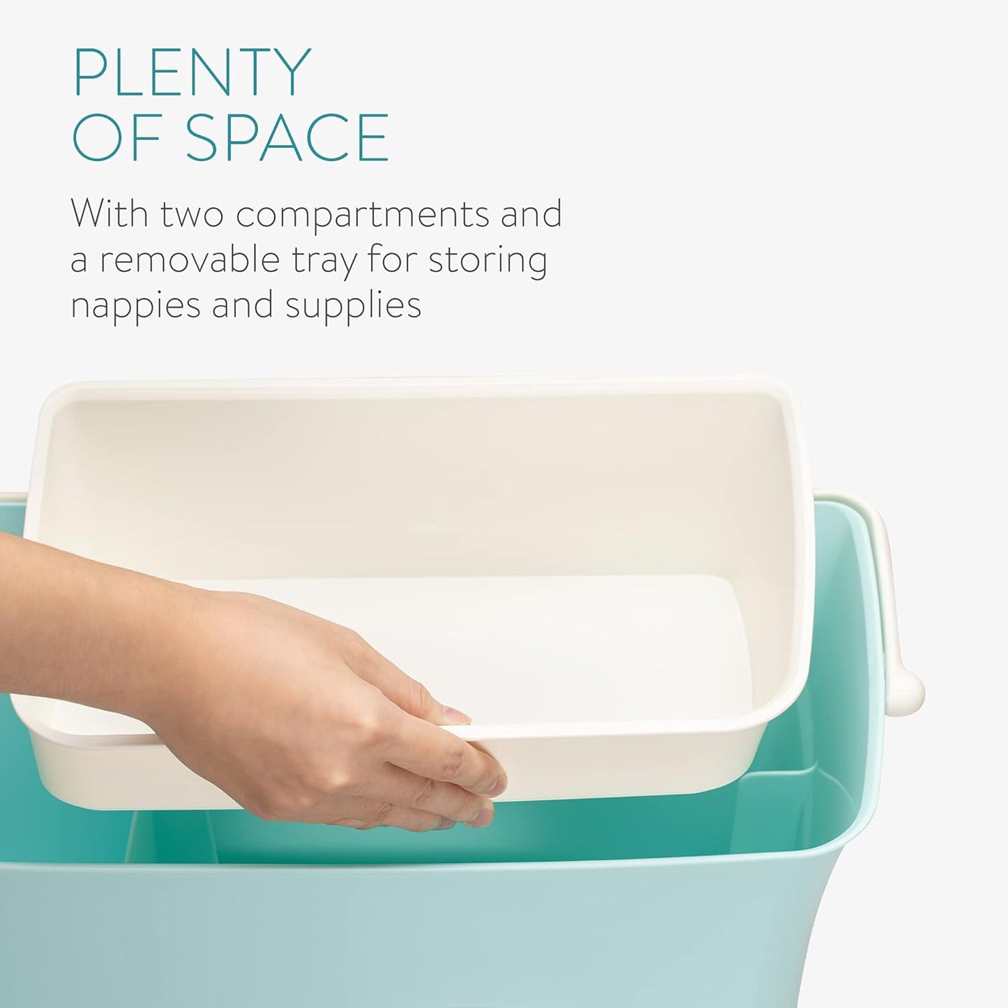 Navaris Baby changing table organizer