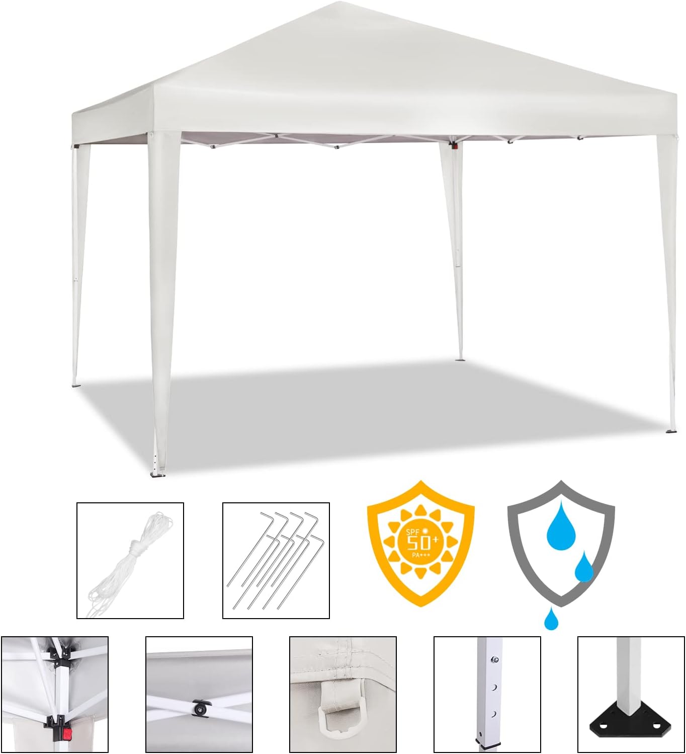 WOLTU Pop-up Camping Pagoda Tent