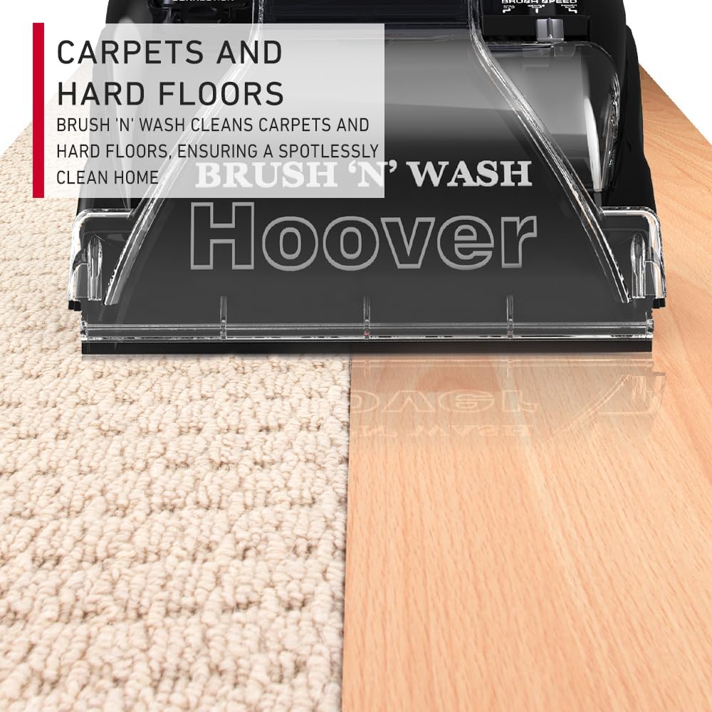 Hoover Brush Wash Carpet and Hardfloor Washer