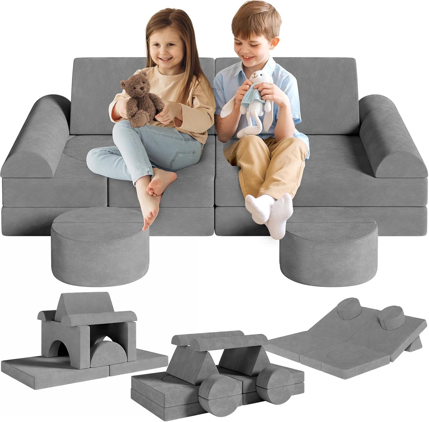 Set of 14 pcs children's sofa