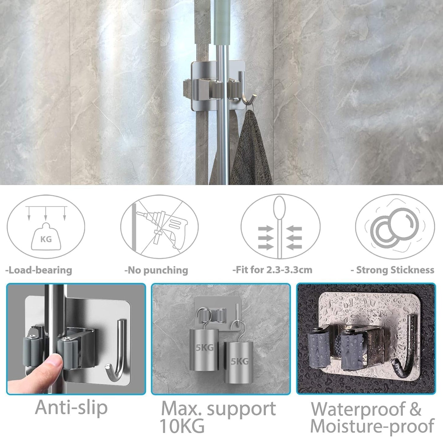 Mop Broom Holder