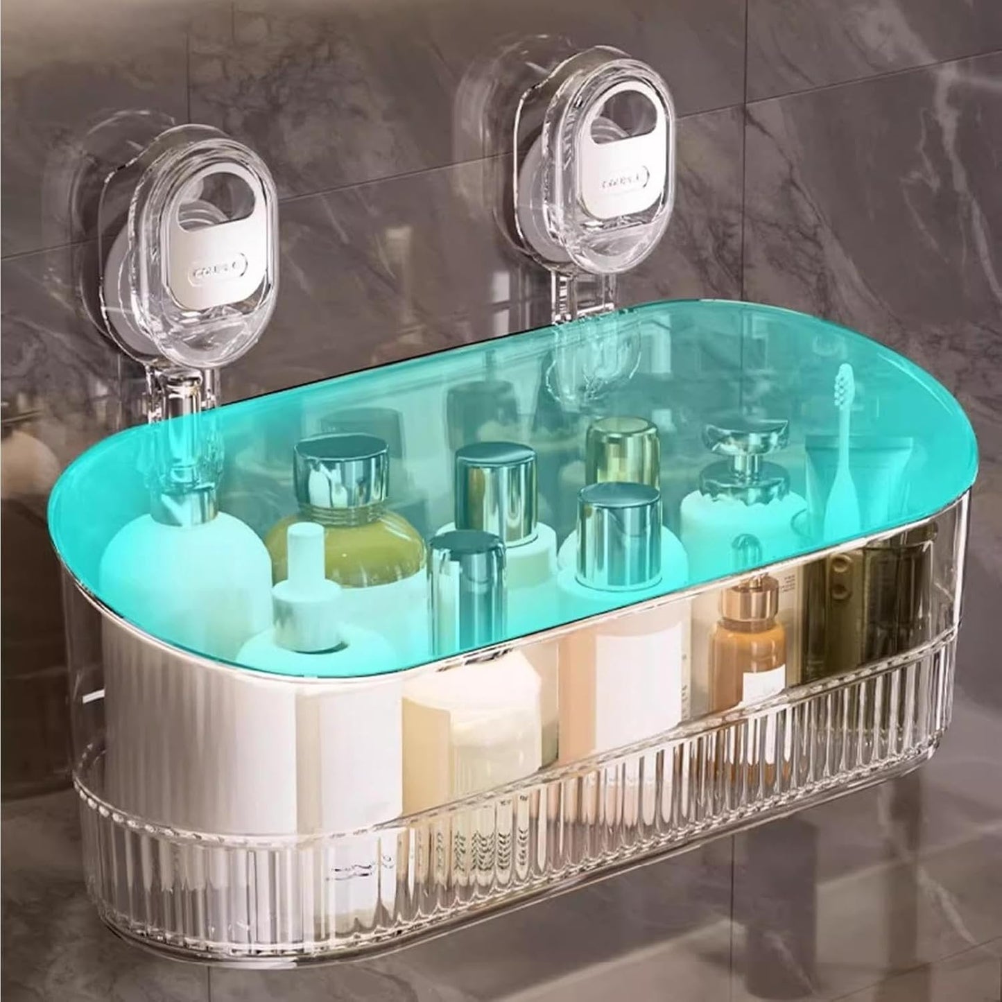 Suction Cup Bathroom Shelf