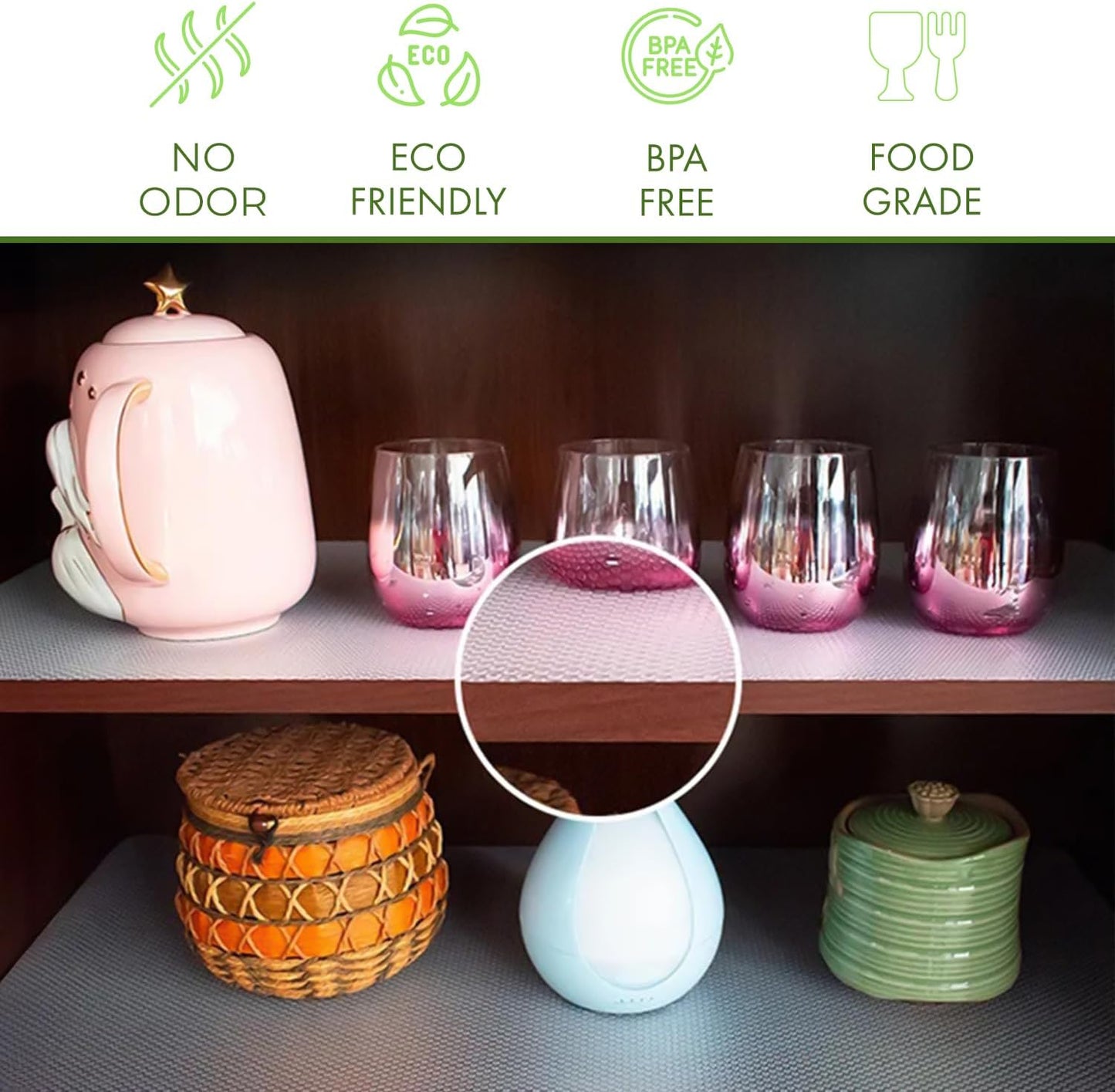 EVA Transparent Shelf Mat