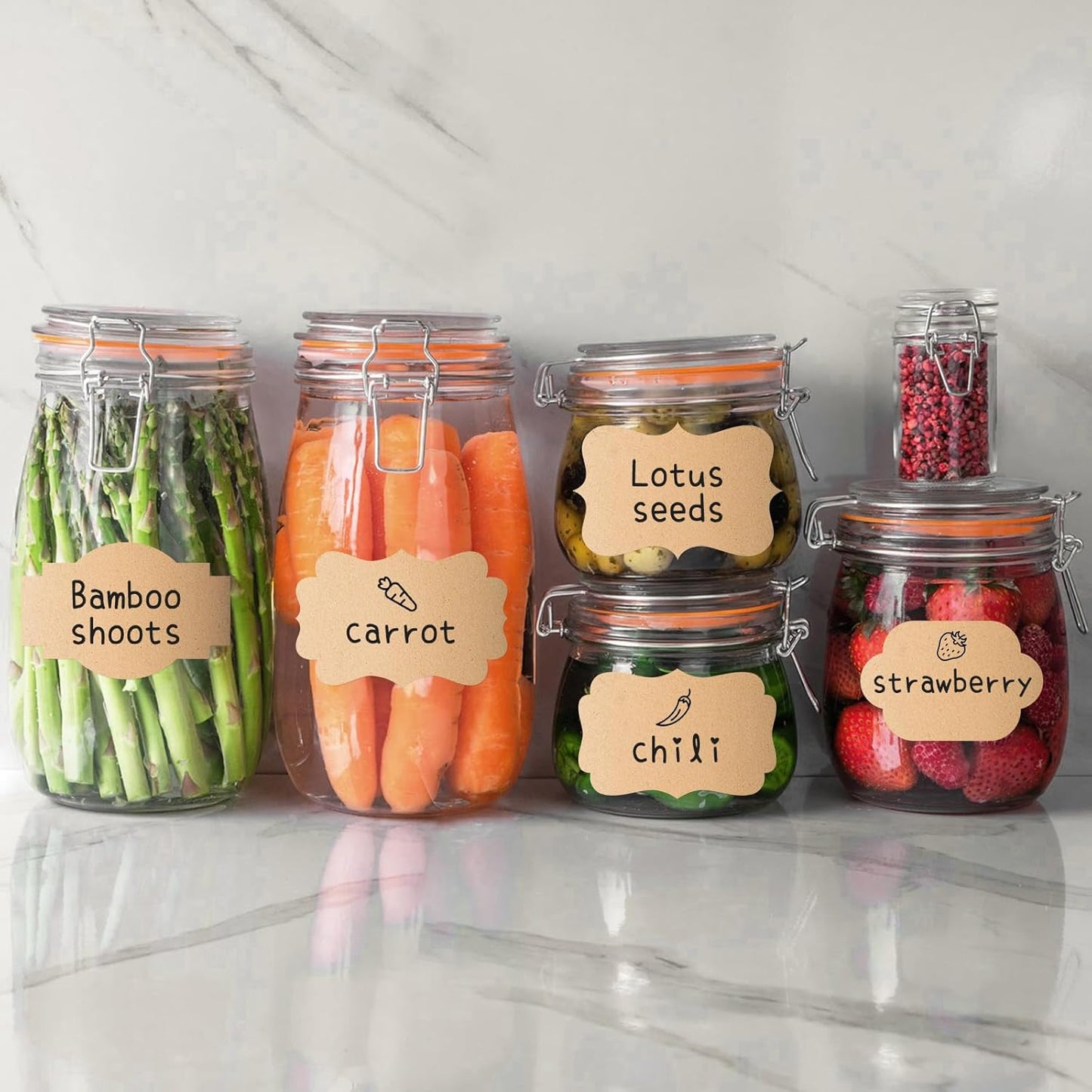 Set of 32 Labels