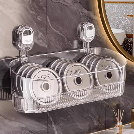 Suction Cup Bathroom Shelf
