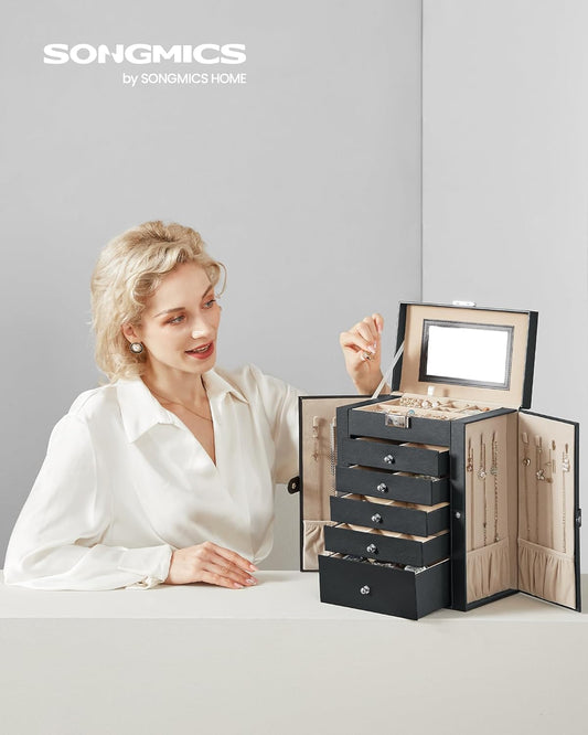 SONGMICS Jewellery Box JBC152B01