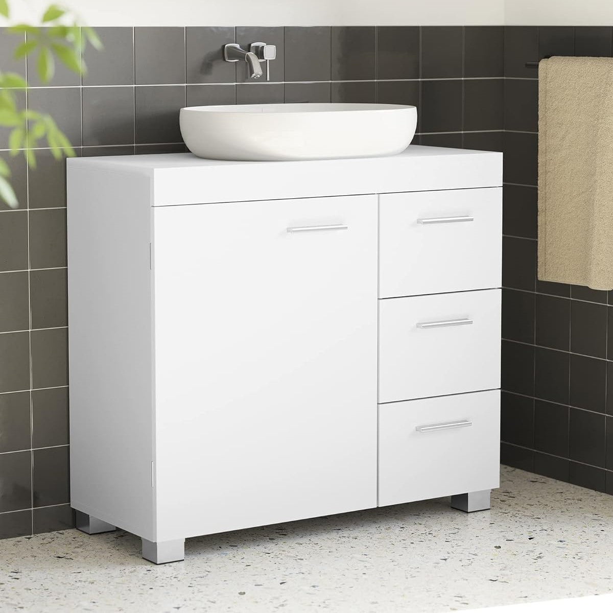 VASAGLE Under Sink Bathroom Cabinet