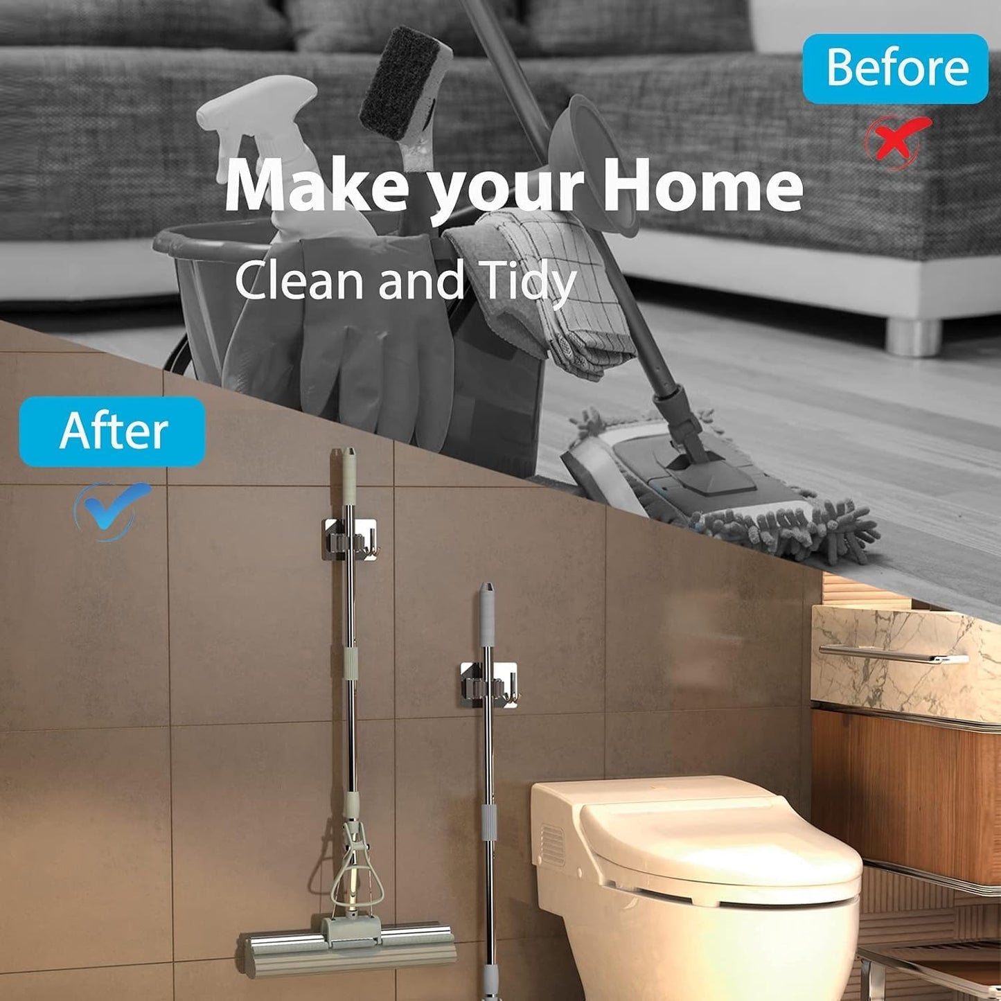 Mop Broom Holder