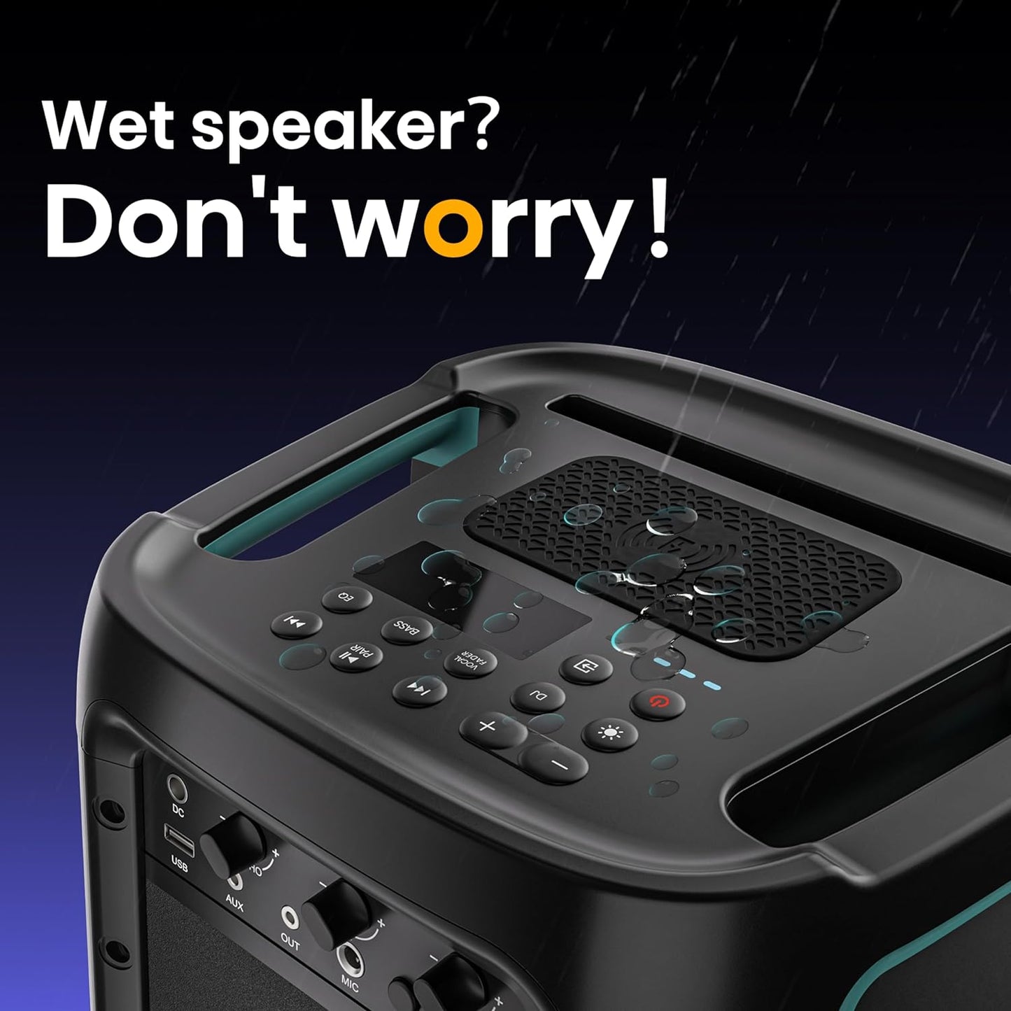Hisense PORTABLE Wireless Party Speaker