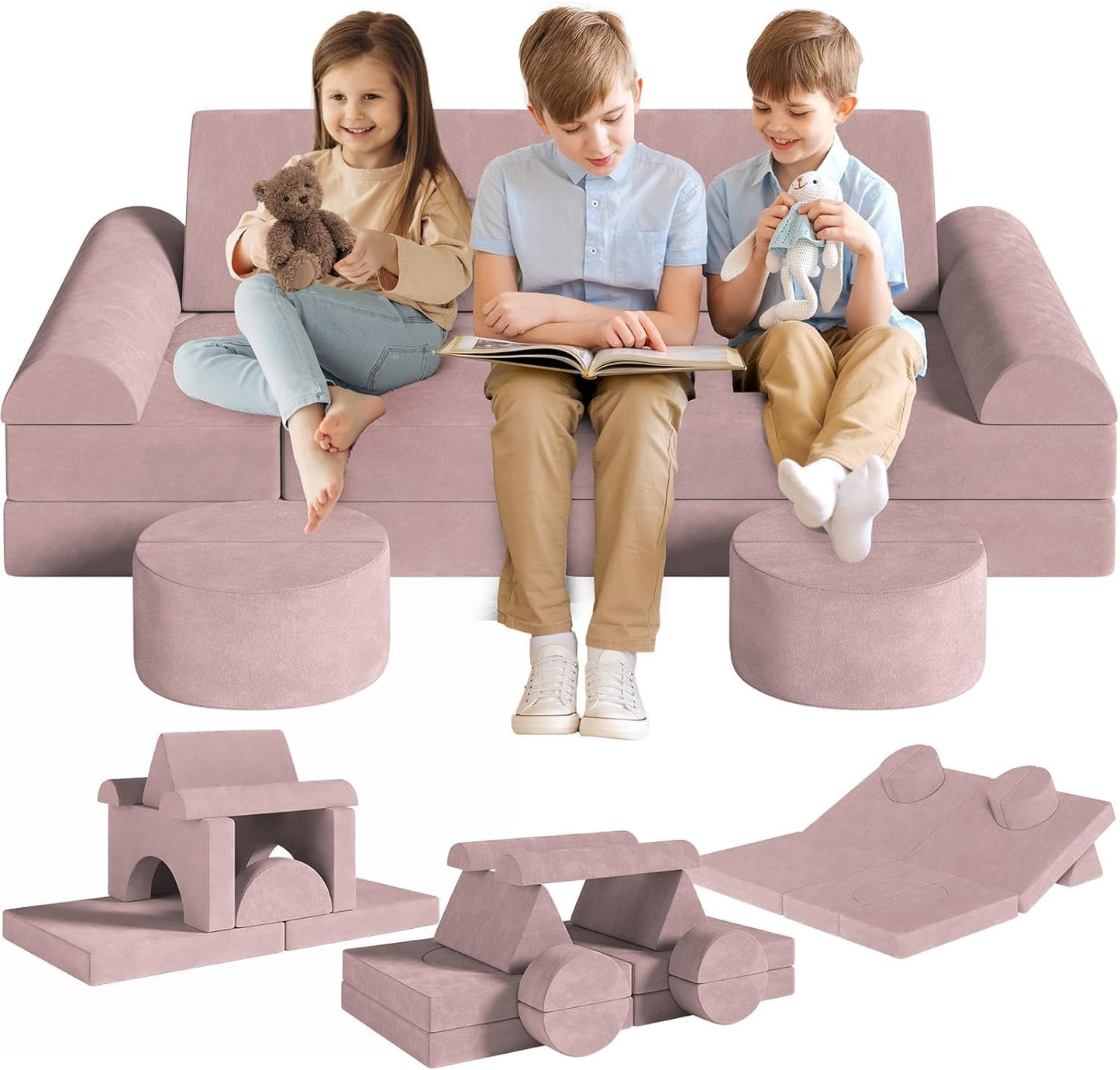 Set of 14 pcs children's sofa