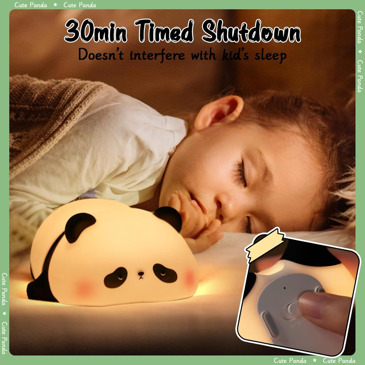 Panda Silicone Night Lights