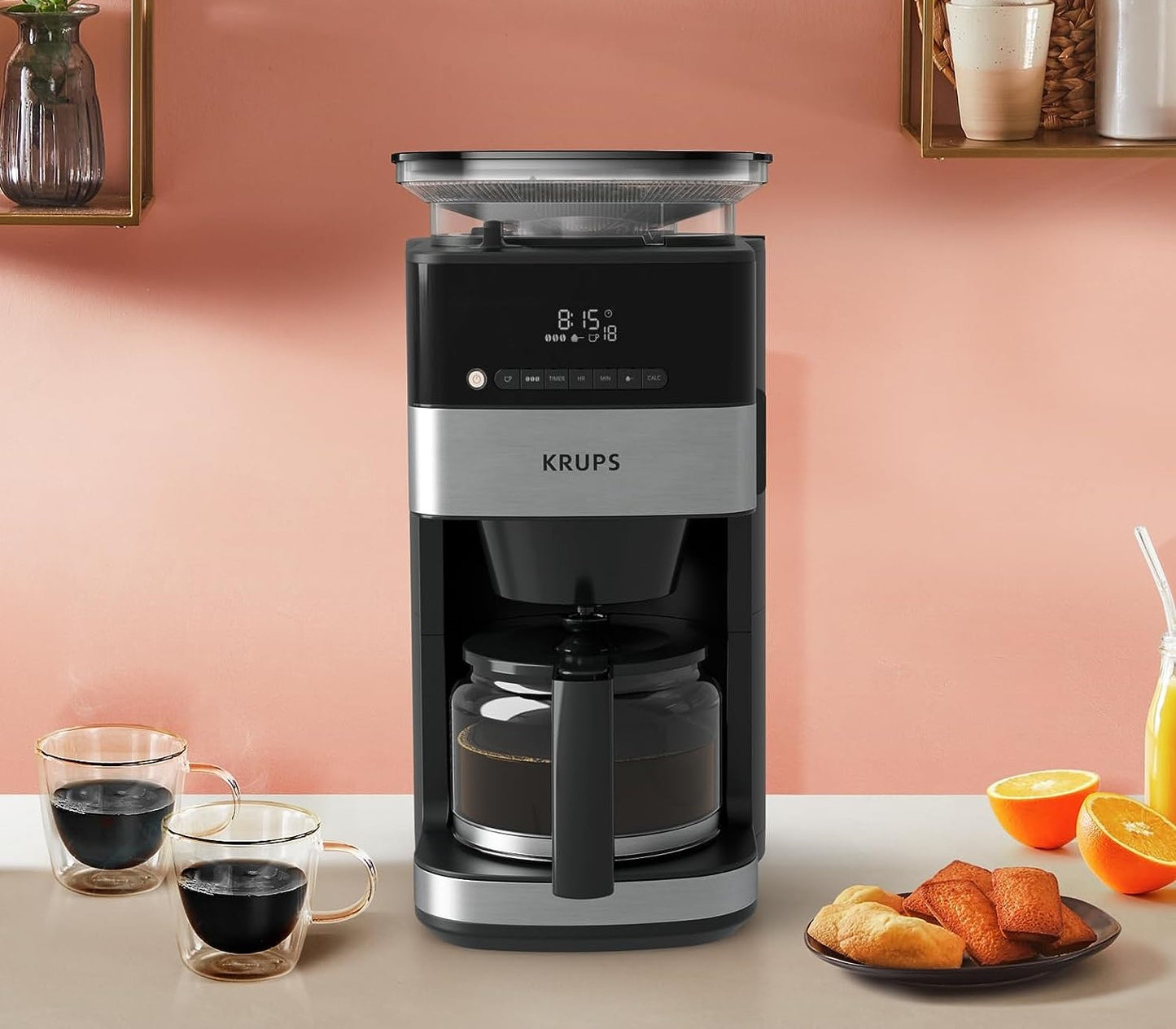 Krups Coffee Machine with Grinder
