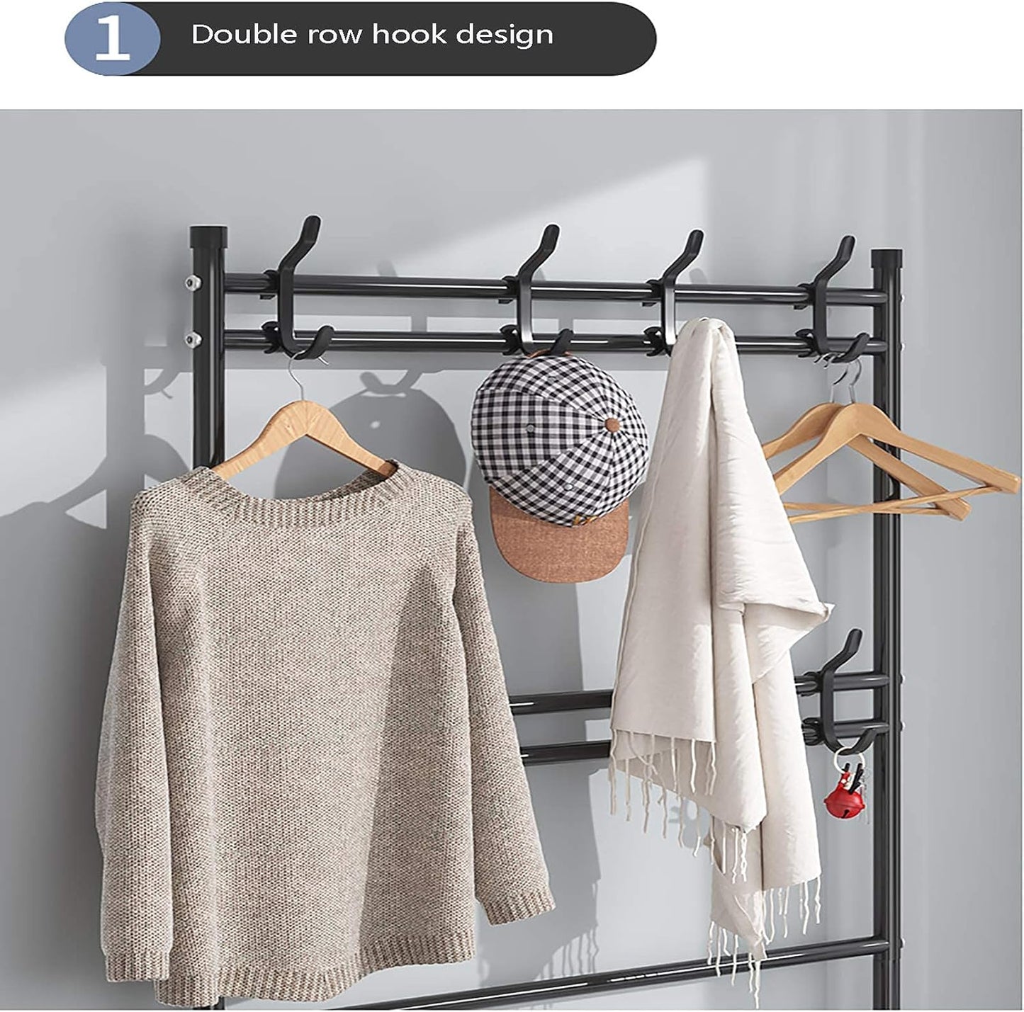 Multi-functional Metal Shoe Rack Organizer