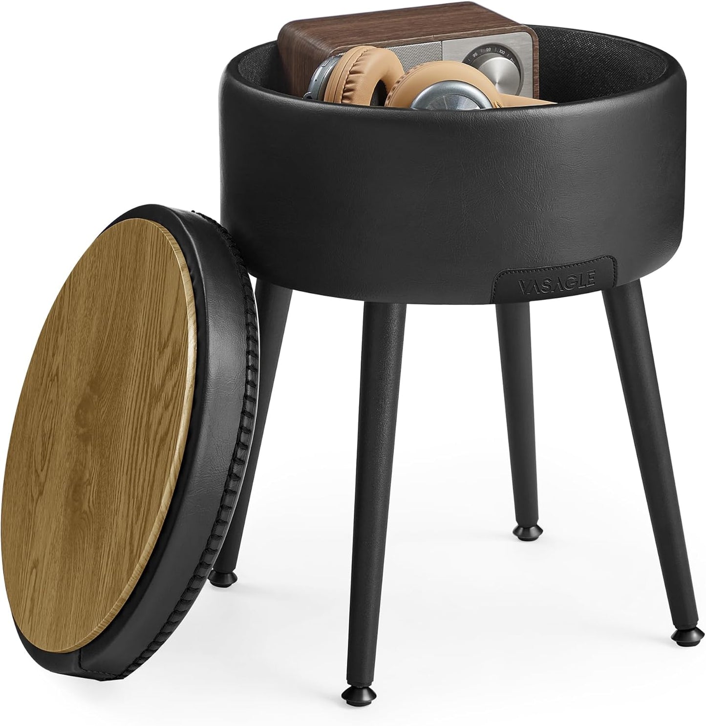 VASAGLE Vanity Chair Stool