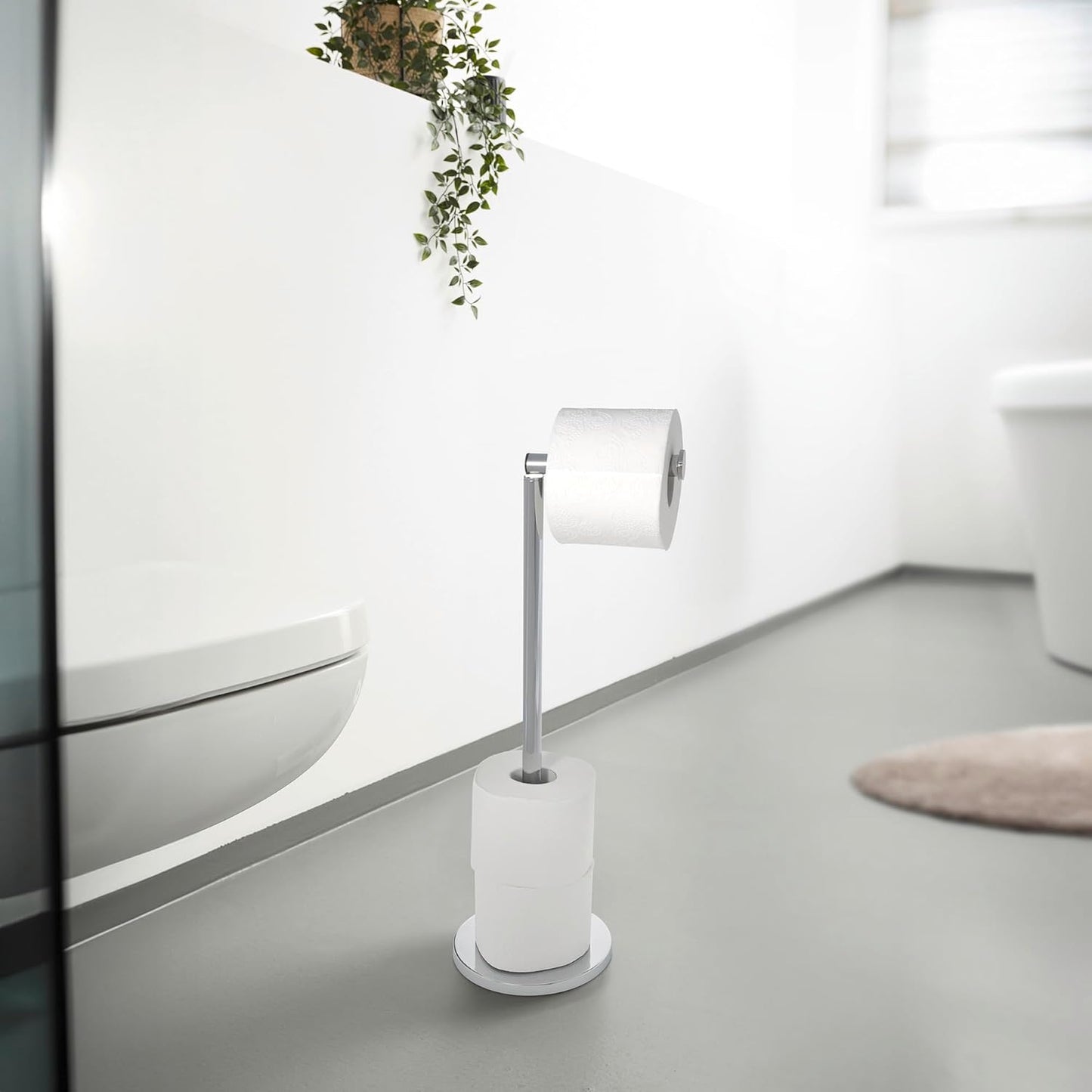 Wenko Freestanding Toilet roll Holder