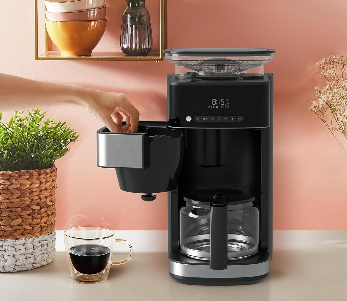 Krups Coffee Machine with Grinder