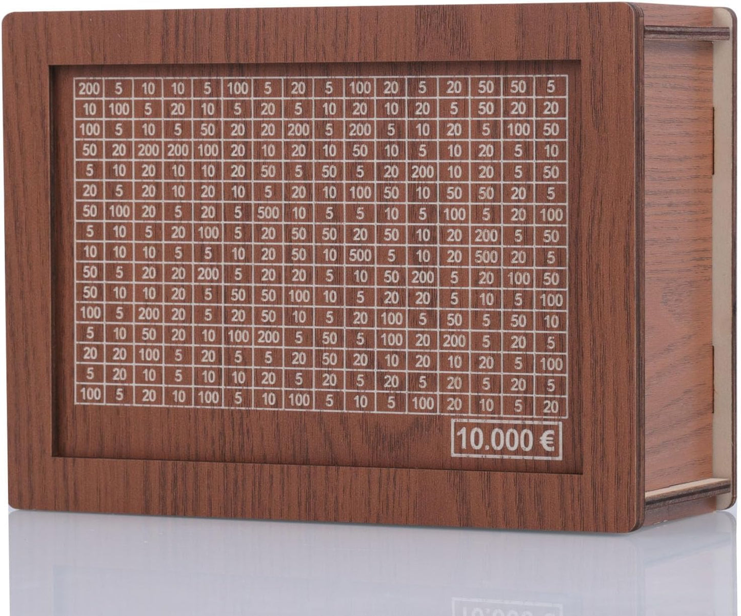 Cash Vault Wooden Savings Box