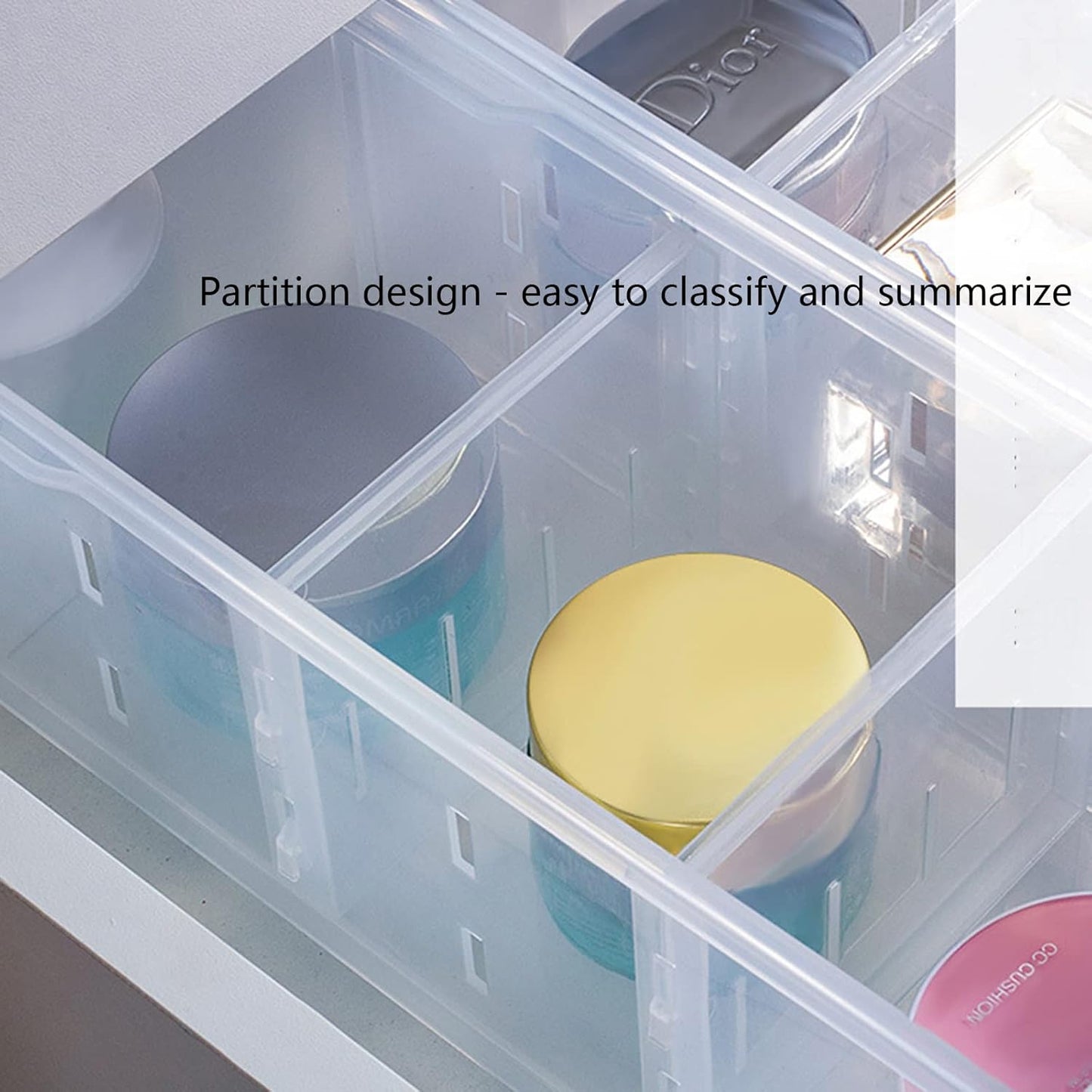 Refrigerator Kitchen Stackable Storage Box