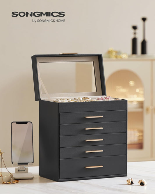 SONGMICS Jewellery Box JBC171B01