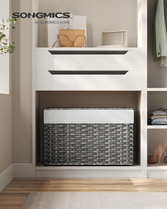 SONGMICS Laundry Basket RST066G01