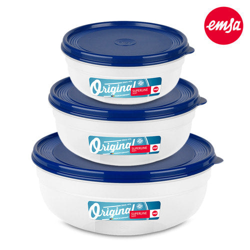 Emsa Superline Soft Round Food Storage Set