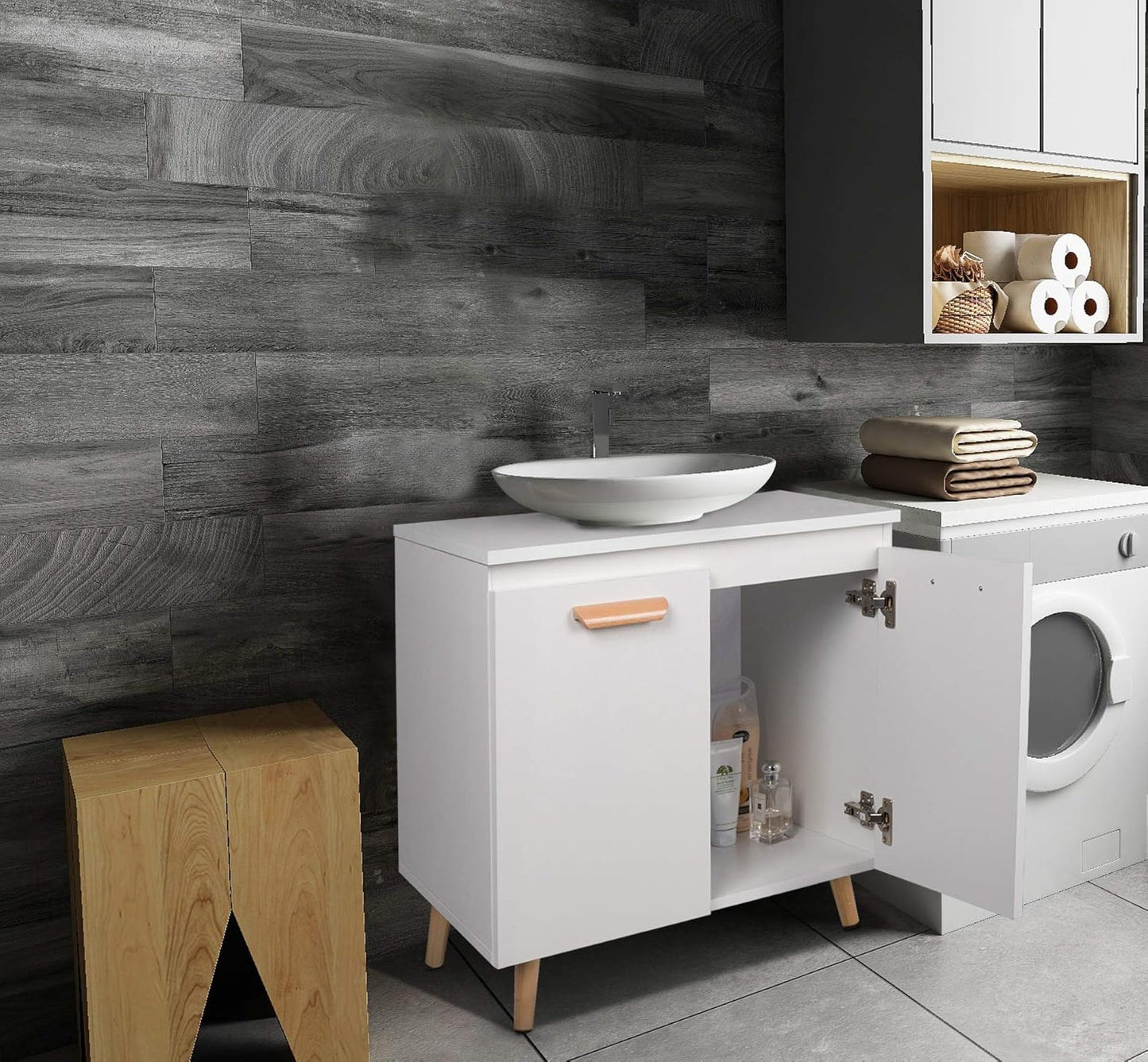 EUGAD Under Sink Bathroom Vanity Unit