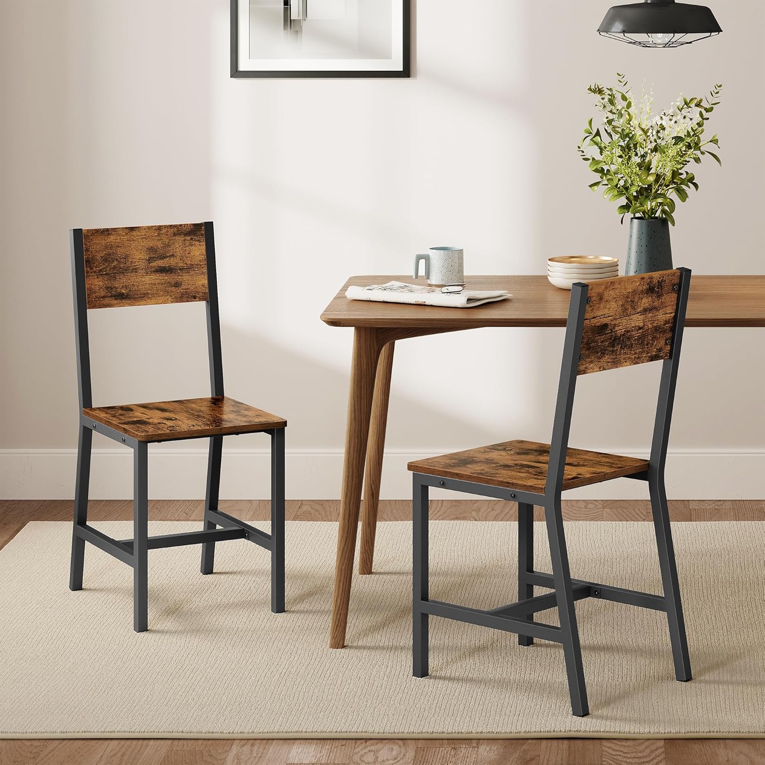 Vasagle Set Of 2 Dining Chair Ldc092b01v1 Mall Lb 