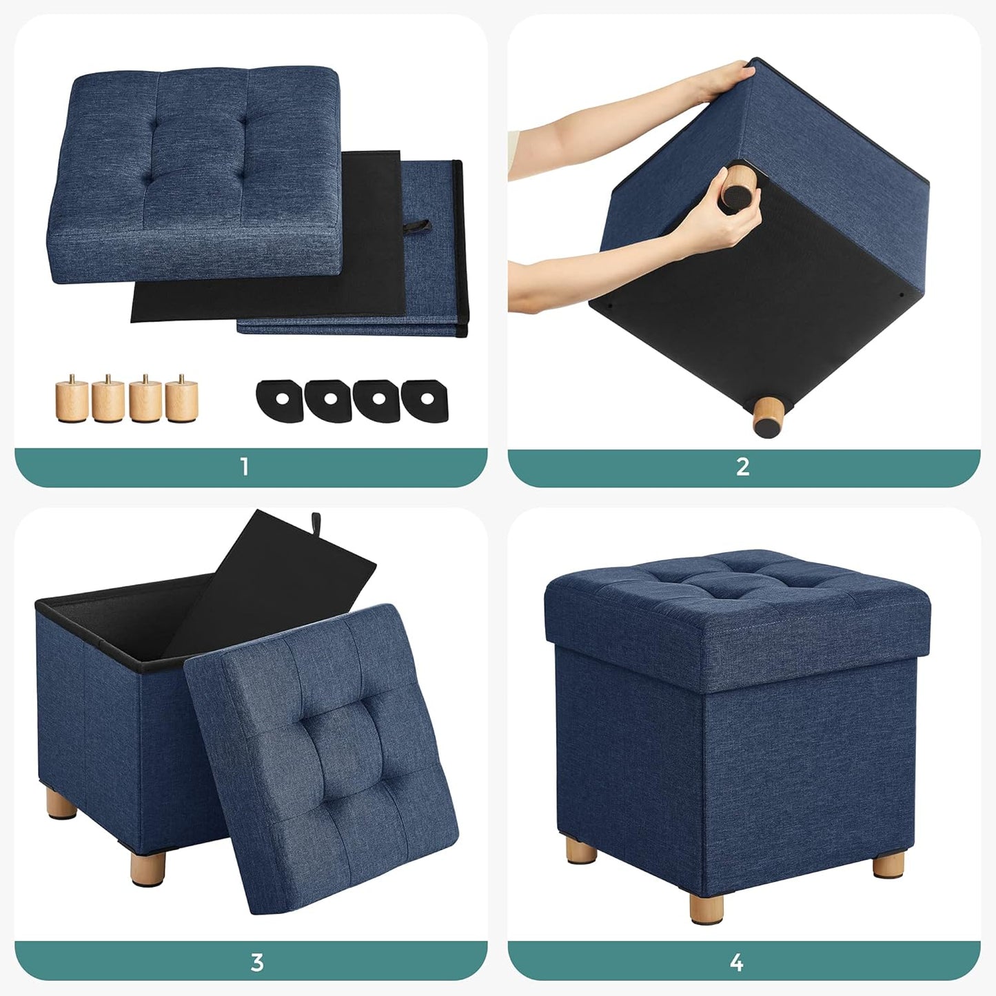 SONGMICS Foldable Storage Chest LSF14IN