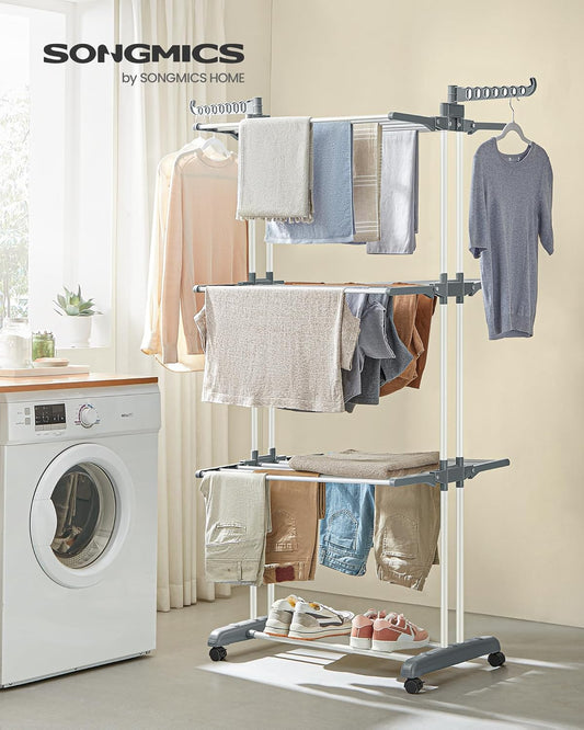 SONGMICS Clothes Airer LLR701G01V1