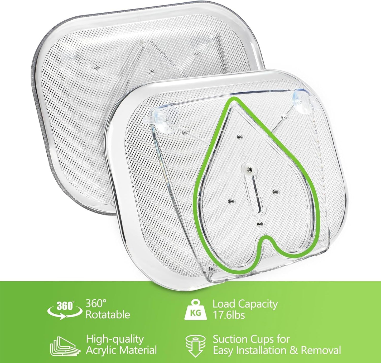 Rotating Fridge Organizer Tray