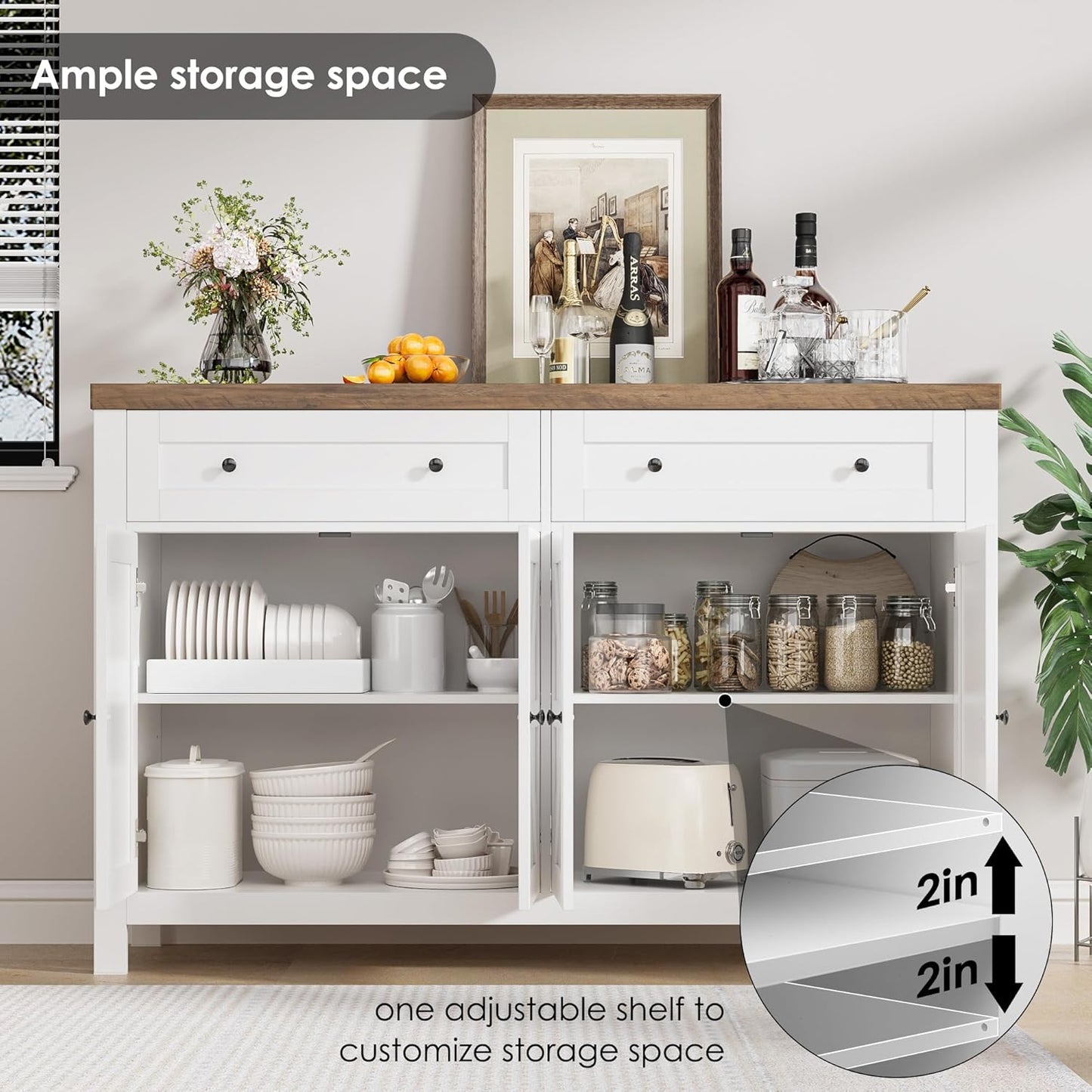 Buffet Sideboard Cabinet with Storage
