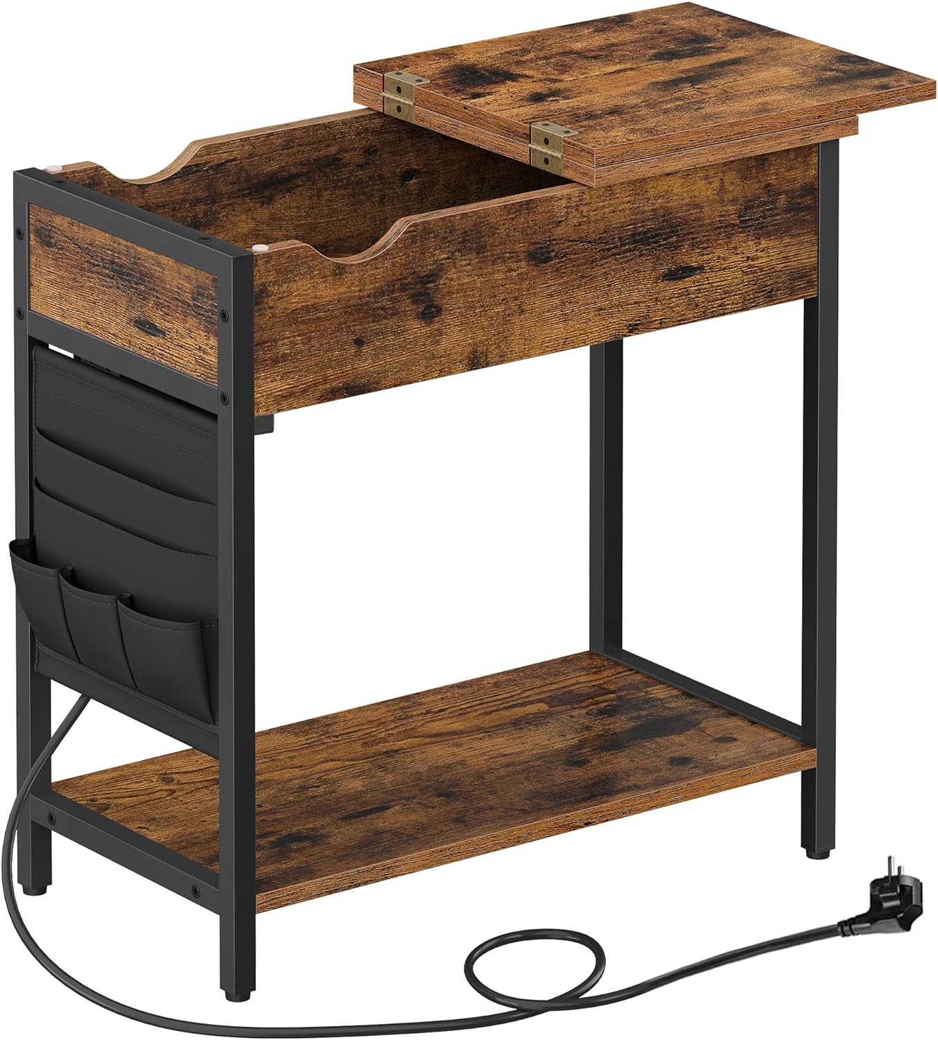 VASAGLE Side Table, Folding Table
