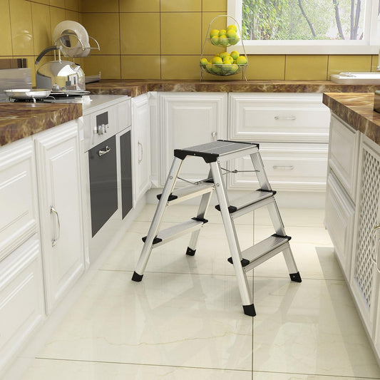 SONGMICS aluminum ladder GLT23K