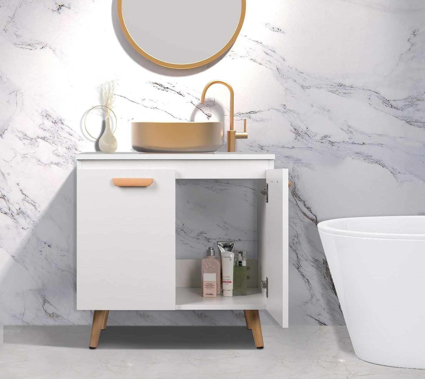 EUGAD Under Sink Bathroom Vanity Unit